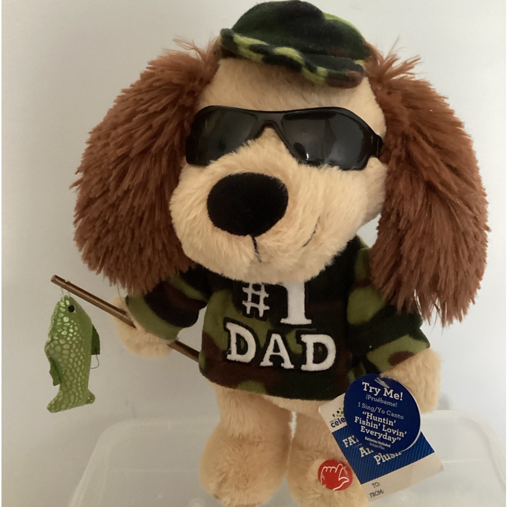 Father’s Day Animated  plush sings and dance
